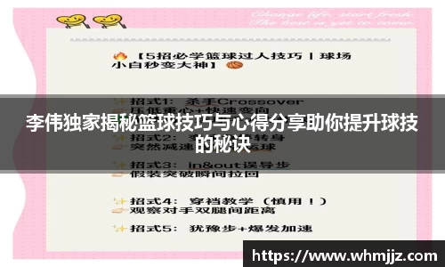 李伟独家揭秘篮球技巧与心得分享助你提升球技的秘诀
