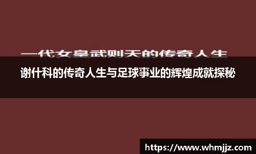 谢什科的传奇人生与足球事业的辉煌成就探秘